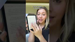 this font makes you read at DOUBLE the speed??? #kindle #kindlegirlie #kindleaccessories