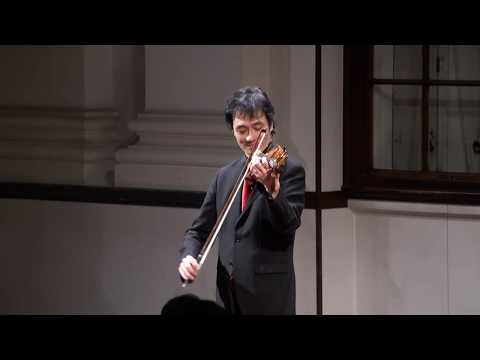 Bach Gigue Partita No.3 for Solo Violin, Hiroshi Hashimoto　バッハ　ジーグ　無伴奏ヴァイオリン パルティータ : 橋本洋