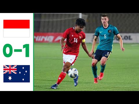 Indonesia vs Australia 0-1 | Highlights &amp; All Goals | AFC Asian Cup U23 (Leg 2)