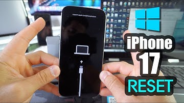 How To Factory Reset & Restore your iPhone 17 on Windows PC