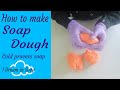 How to make SOAP DOUGH, cold process soap dough, cold process soap making tutorial