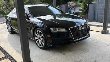 First 2014 Audi A7 3.0TDI In America With Darkside Developments 3inch Catless Downpipe | First start