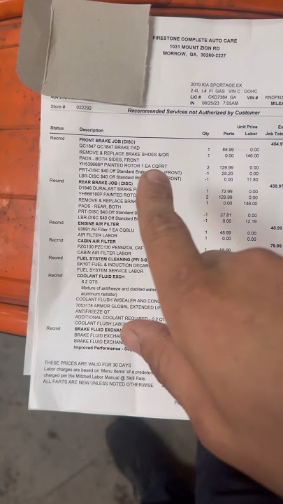 SHAME on FIRESTONE… AGAIN! #alexthecardoctor #cartips