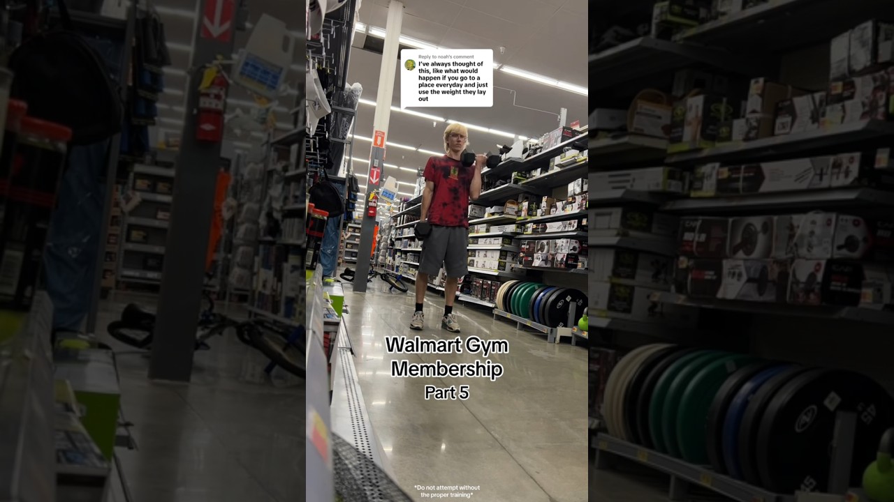 Free Gym?🤔😳 | Walmart Gym Membership Part 5 