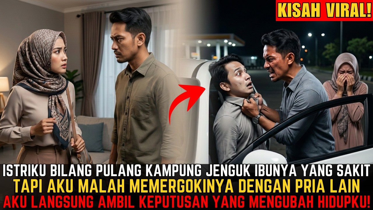 KATANYA JENGUK IBUNYA YANG SAKIT! AKU MALAH MEMERGOKI ISTRIKU DENGAN PRIA LAIN DI REST AREA TOL!