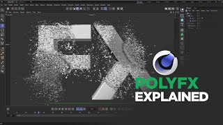 C4D PolyFX Object & Everything Explained in Detail - Cinema 4D Mograph