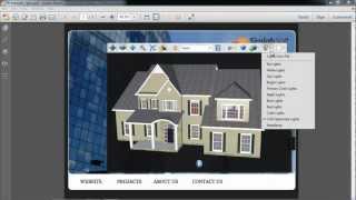 3D PDF lights from file