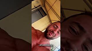 Bearded muscle Stud. Lickable neck