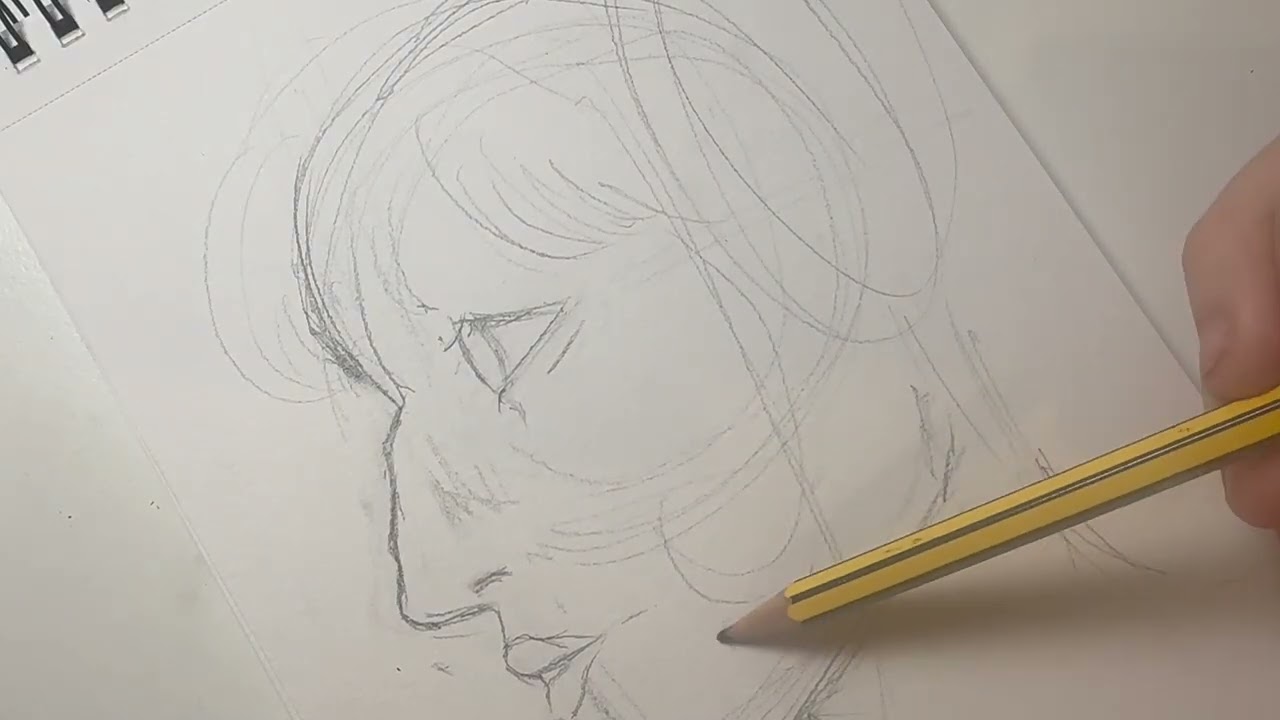 ✦ Draw with me ✦ - ♡ Sketches + coloring practice ♡ -  (No talking!!)