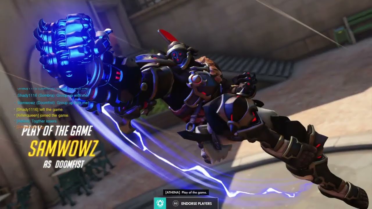 DPS Doomfist (MVP Game)