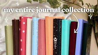 ALL of my journals and how i use them  a tour of my entire journal collection