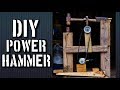 Homemade power hammer revisted design of my homemade davinci cam helve hammer