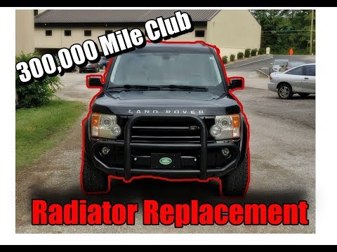 Land Rover Time lapse of a Radiator Replacement