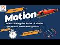 Class 9 Physics Chapter Motion | Distance, Displacement, Velocity Explained