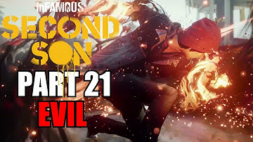 InFamous: Second Son Walkthrough Part 21 Evil Playthrough With Commentary PS4 Gameplay Review
