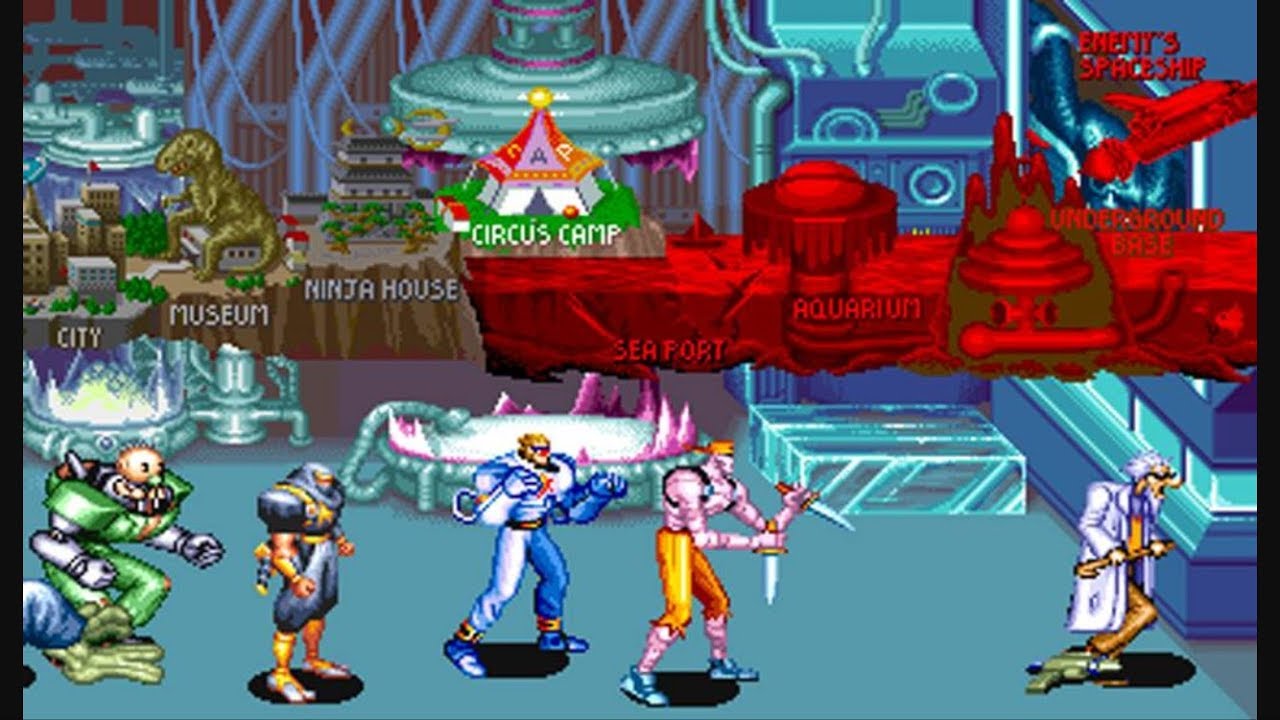 Captain Commando Mame batocera linux - YouTube