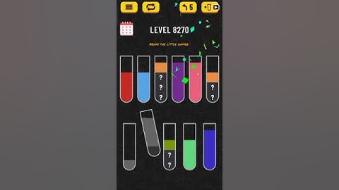 Water sort puzzle level 8270