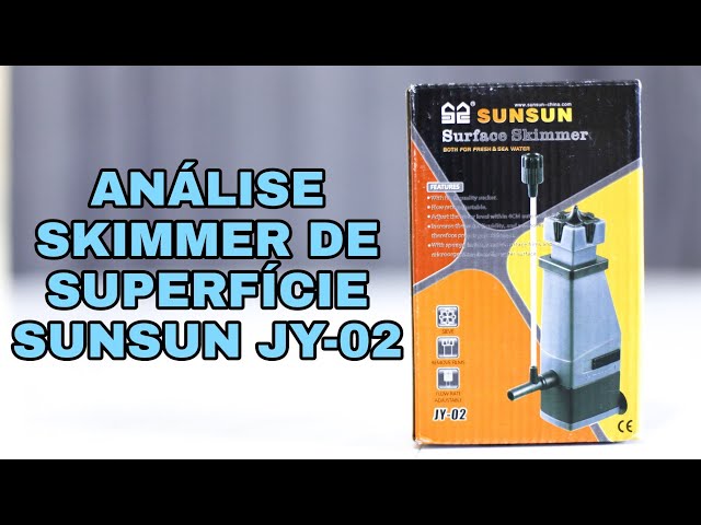 Análise Skimmer de superfície Sunsun JY-02 