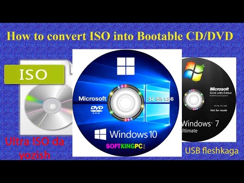 Video: Hoe Om ISO Via 'n Ultraiso Te Skryf Aan 'n USB-stick