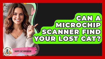 Can A Microchip Scanner Find Your Lost Cat? - Happy Cat Handbook