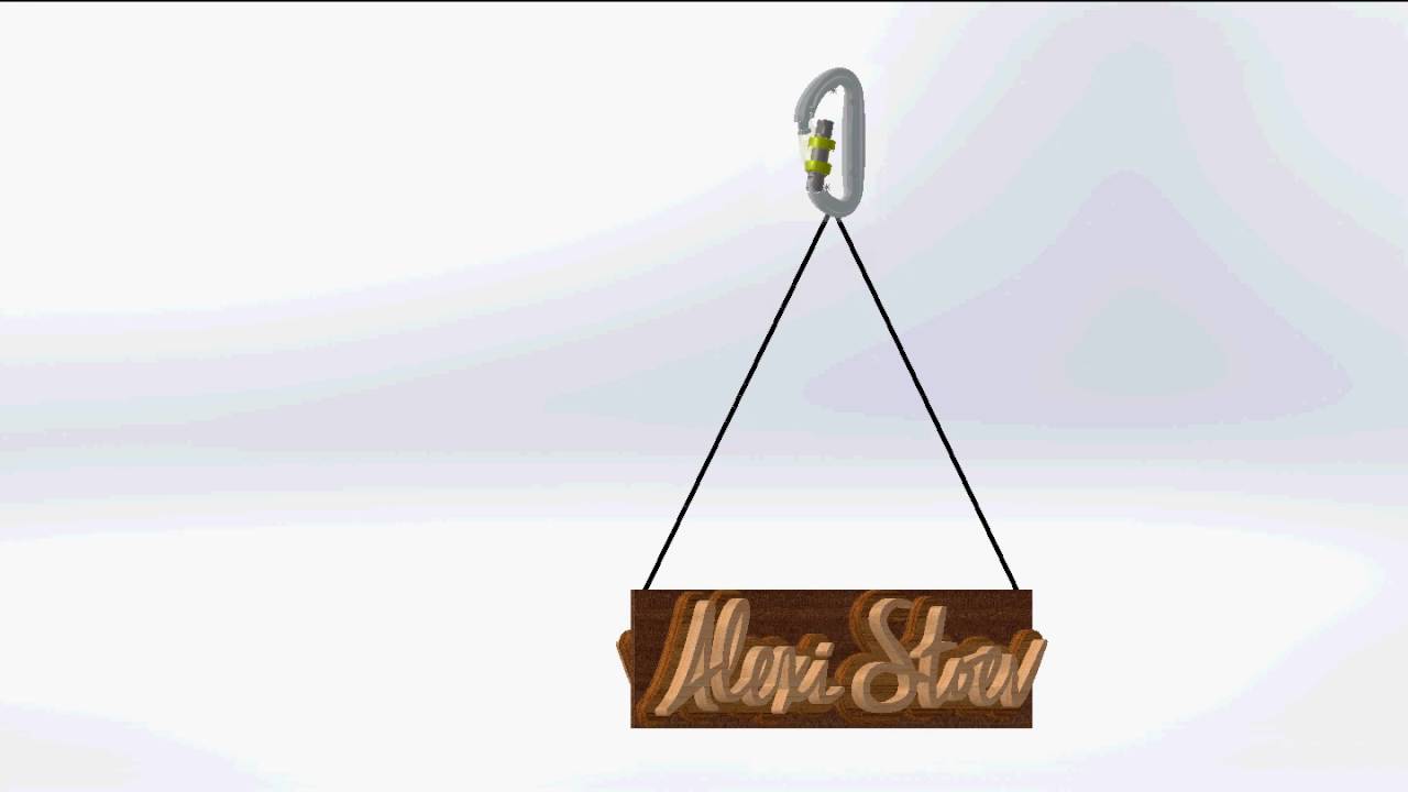 Nameplate Sign Animation