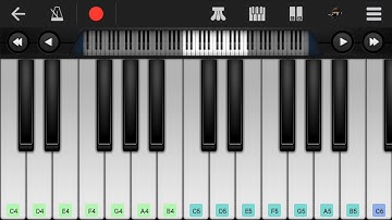 Maudy Ayunda - Kamu Dan Kenangan Ost. Habibie & Ainun 3 versi Aplikasi "Perfect Piano"