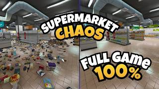 I've been Hired to Clean a Supermarket After Ai Rebels | Supermarket Chaos | 100% Full Game screenshot 5