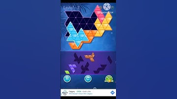 Block triangle puzzle Exper level 03