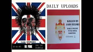 KILLED BY JARUZELSKI VOL 2 (1989) compilation sampler tape : UK Punk Demos