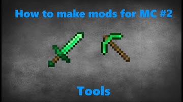 How to make a minecraft mod with Mcreator #2 | Tools