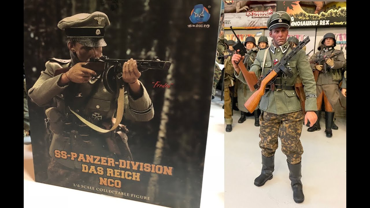 1/6 figure DID SS-Panzer-Division Das Reich NCO Fredro review