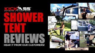 KickAss Shower Tent Awning Customer Reviews 😱