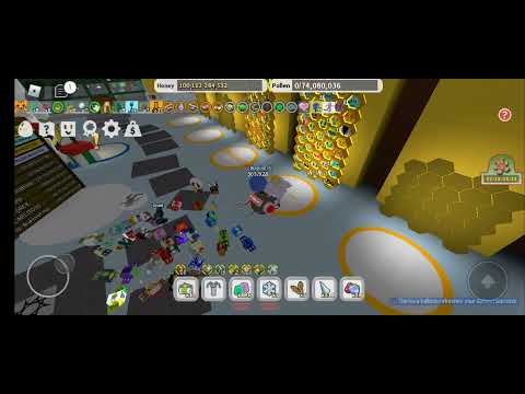 How to store infinite balloon blessing! | Bee Swarm Simulator Glitches