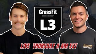 Cody Anderson passed his CrossFit Level 3!