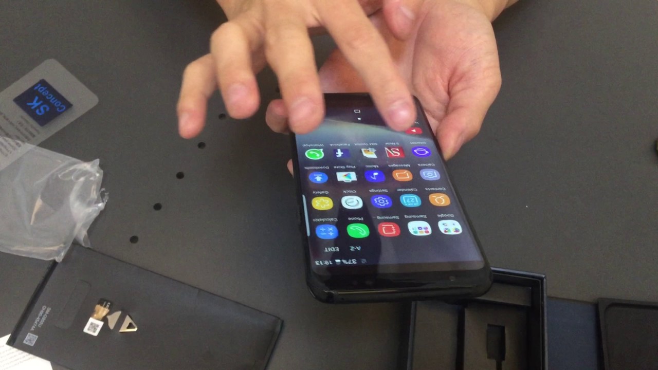 Perfect 1:1 Clone Best Replica SAMSUNG  GALAXY  S8+/S8+ T-Mobile Cell Phone Unboxing & Review!!!