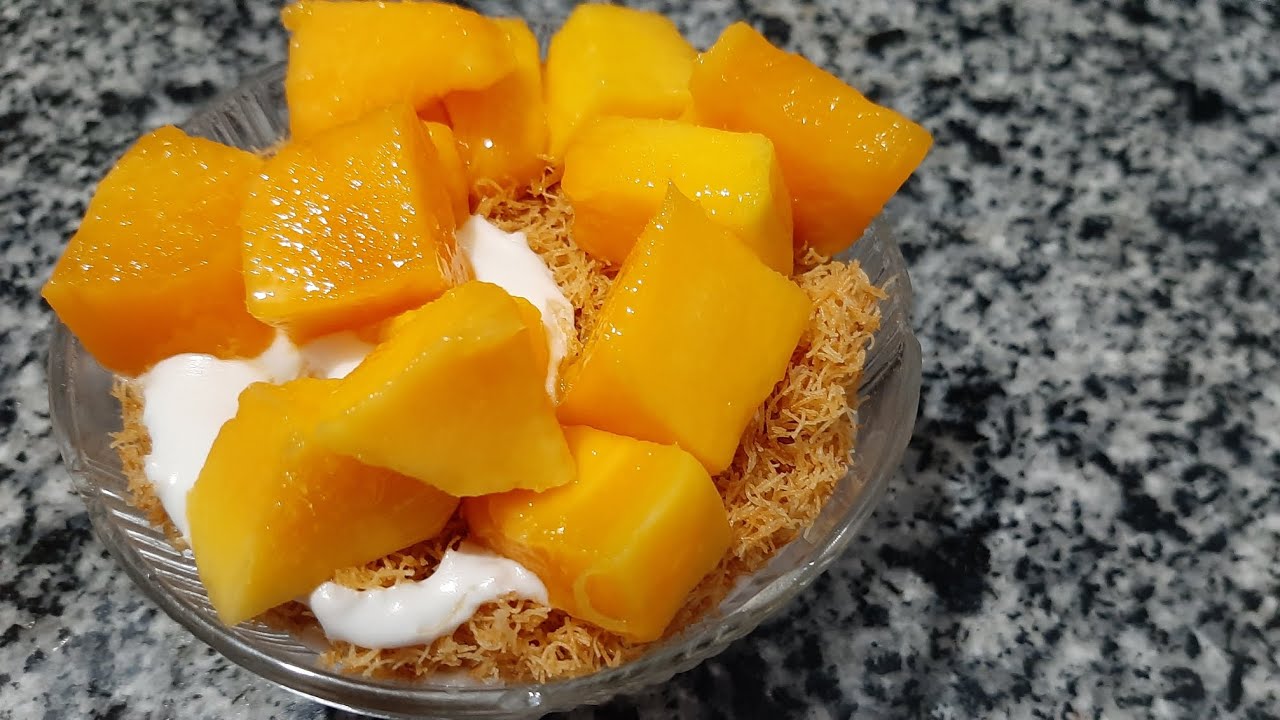 كنافة بالمانجو