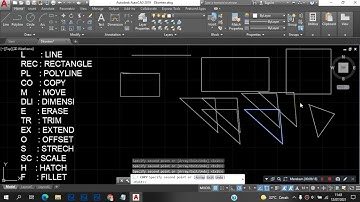 PERINTAH DASAR DI AUTOCAD - WAJIB TAU