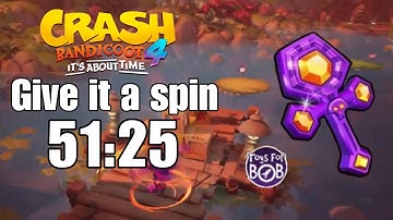 Crash Bandicoot 4: Give it a spin - developer relic time trial (51:25)