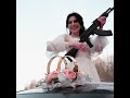Russian Bride Shooting A Kalashnikov
