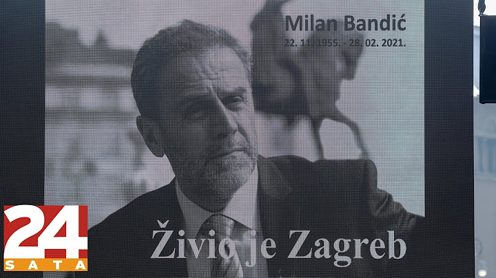 Komemoracija Milana Bandića: Suze i jecaji u HNK