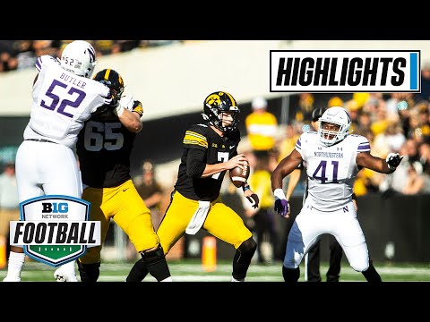 Northwestern At Iowa | Extended Highlights | Big Ten Football | Oct. 29, 2022