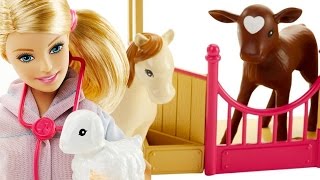 Barbie veteriner oyun seti. Kız kanalında oyunlar