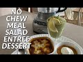 NO CHEW MEAL | SALAD | CASSEROLE | DESSERT | Made From Scratch | Chef and More | Subscriber Request