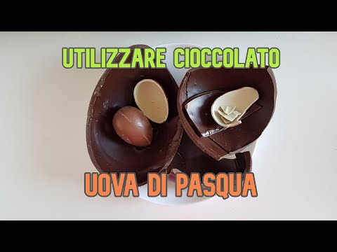 3 DOLCI con CIOCCOLATO delle UOVA di PASQUA (2020) come utilizzare cioccolato rimasto