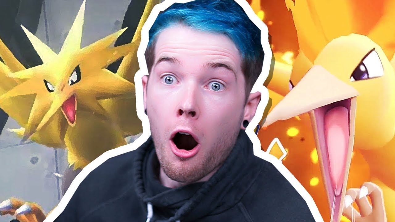 Catching Zapdos Moltres Pokemon Let S Go Pikachu 9 Youtube - roblox pokemon go dantdm part 2