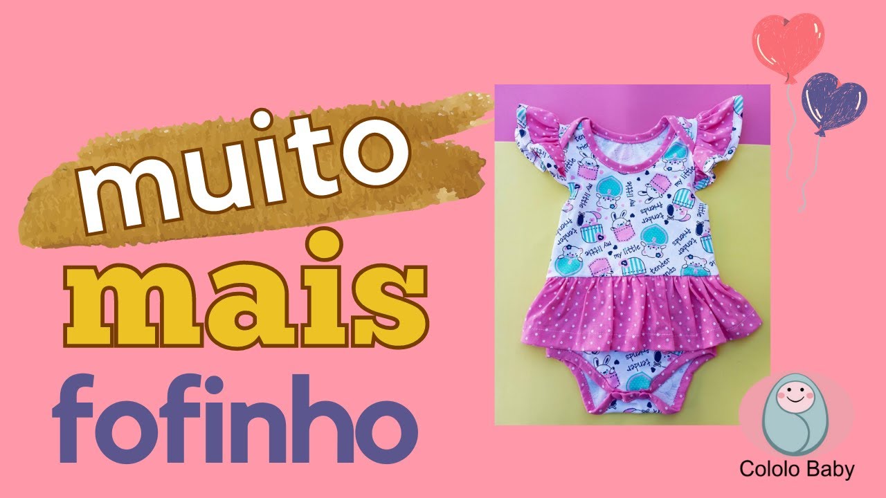 Body de Sainha - Passo a Passo