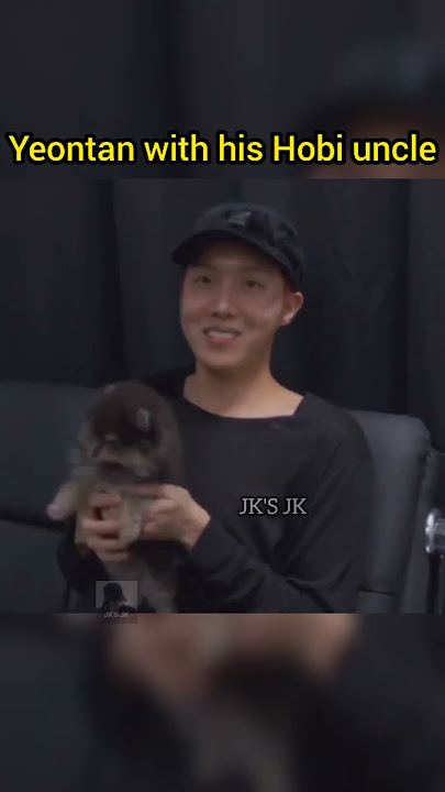 Yeontan with his daddy & uncles 💜 | #bts #v #shorts #short