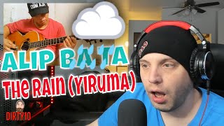 ALIP BA TA | Kiss The Rain (Yiruma) - COVER gitar [Reaction & Review]