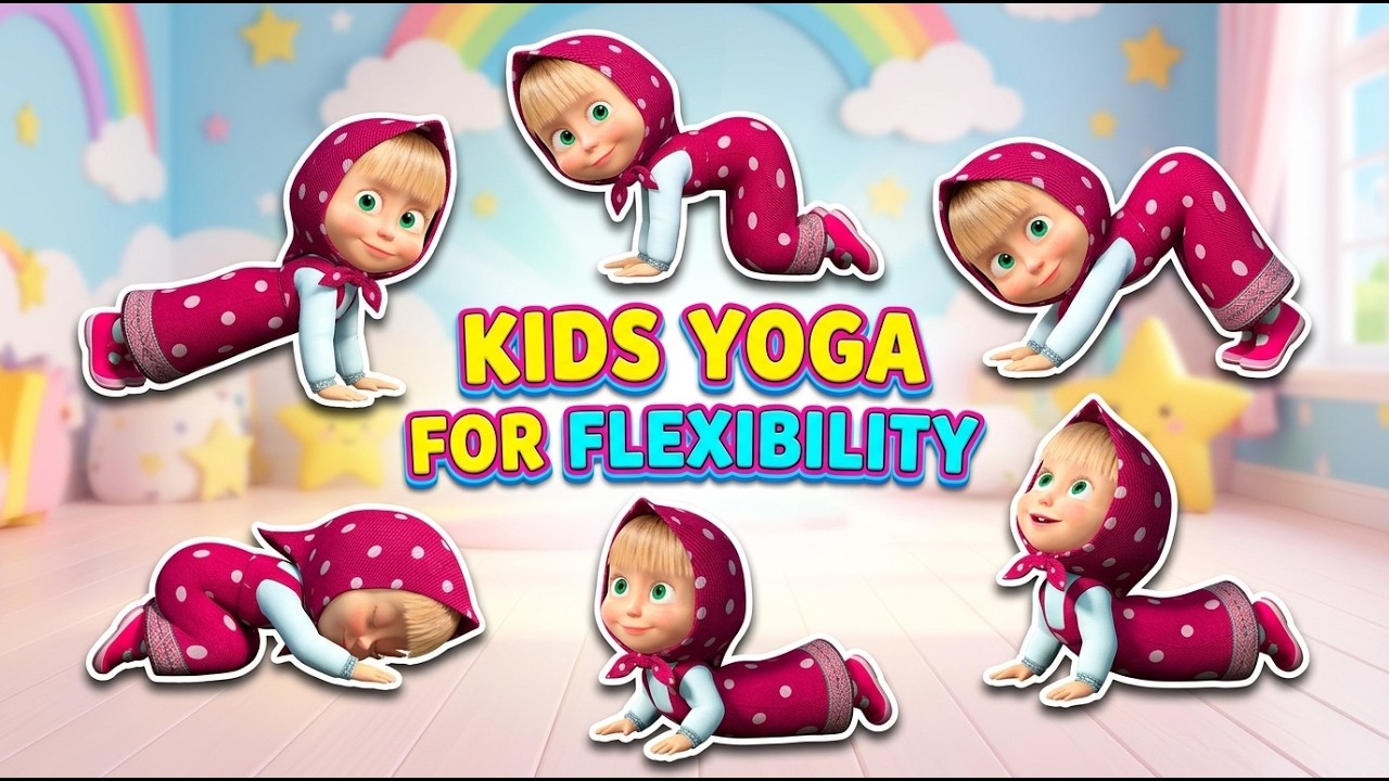 The Ultimate Kids Yoga Routine | Flexibility & Focus | Yoga for Kids ...