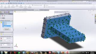 Estudio termico simple solidworks  simulation 2013